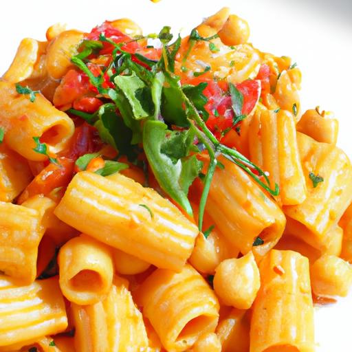Slow Roasted Tomato & ⁤Chickpea Pasta: ​A Flavorful Twist