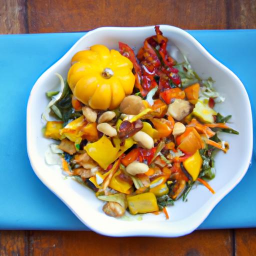 Roasted Veggie Glow Bowls: Nutritious Bliss in Every Bite