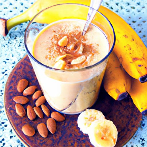 Power Up Your Day: Protein-Packed ​Peanut butter Banana Smoothie