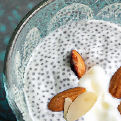 Velvety Vanilla Chia Pudding with Almond Milk Delight