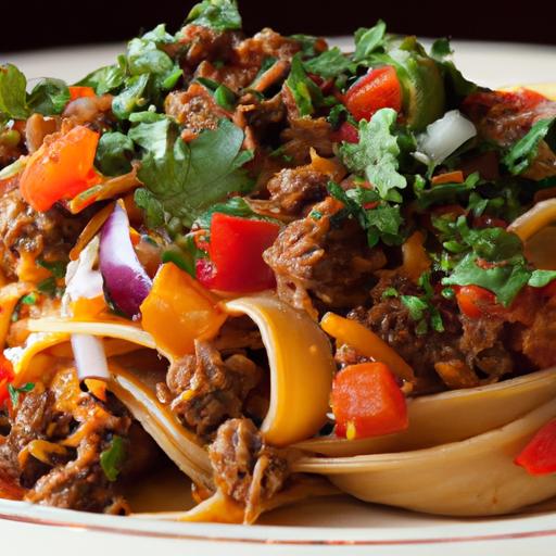 One-Pot Taco Pasta: Easy Ground Beef Dinner Delight