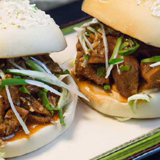 Savory Sesame Ginger carnitas Bao Buns: A Flavor Fusion ‍Feast