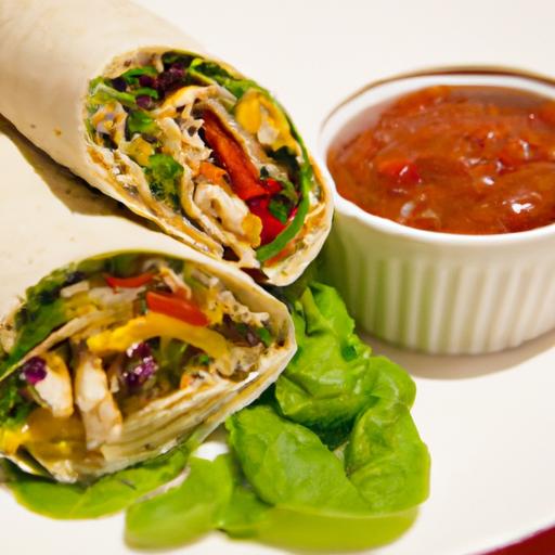 Spice‍ Up​ Lunch:‌ Chili Sesame Chicken Tender Wraps Recipe