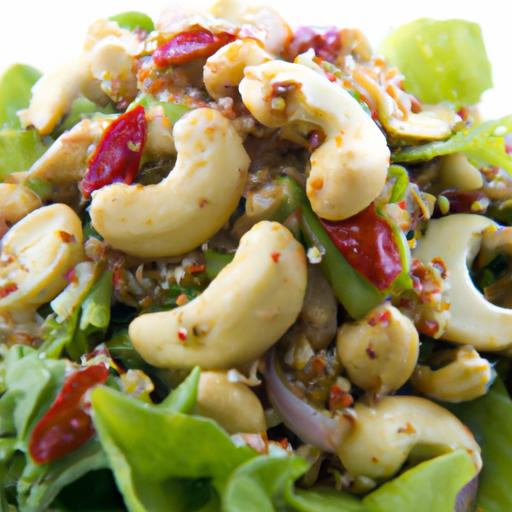 Crunch Into Flavor: Thai-Inspired Cashew Quinoa Salad Delight