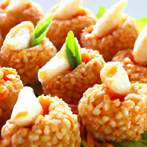 Crunchy Kimchi Cheese Rice Balls: ⁢A Spicy Flavor Fusion