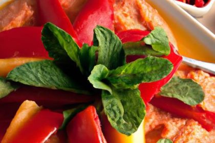 Muhammara Magic: The Roasted Red Pepper & Walnut Delight