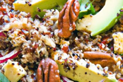 Wholesome Quinoa Salad: Avocado & Walnut Delight Recipe