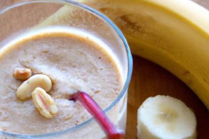 Power Up Your Day: Protein-Packed Peanut Butter Banana Smoothie