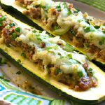 Zesty Low-Carb Stuffed Zucchini Boats: Healthy & Delicious