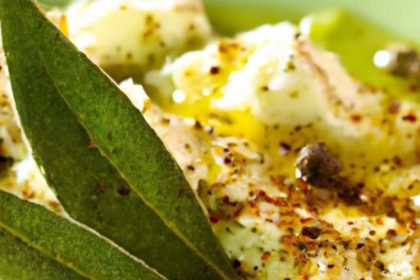 Whipped Feta Delight: Honey & Chili Flakes Fusion Flair