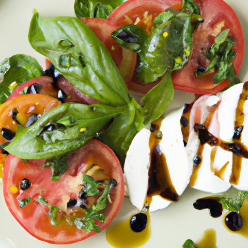Elevate Your caprese Salad with a Sweet Balsamic Glaze